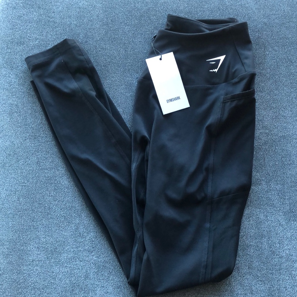 Gymshark Black Mesh Leggings